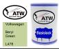 Preview: Volkswagen, Beryl Green, L478: 500ml Lackdose, von ATW Autoteile West.